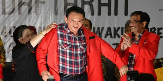 Sowan ke PDIP DKI, Ahok bilang 'masa saudara enggak pernah ketemu'