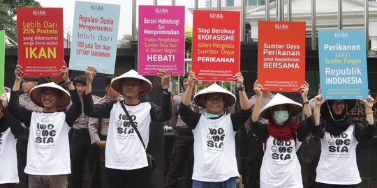 Aksi memperingati Hari Perikanan Sedunia