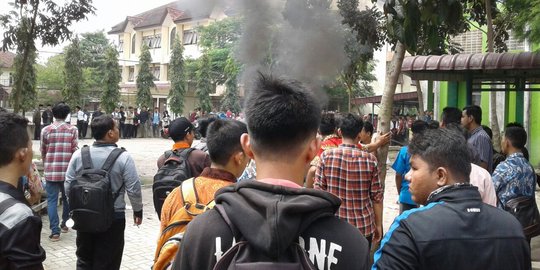 Mahasiswa UIN Sumut bentrok gara-gara lapangan, 8 terluka