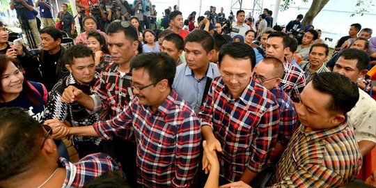 Anggap nomor 2 bawa hoki, Setnov yakin Ahok-Djarot menang Pilgub DKI