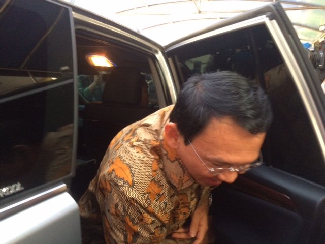 ahok tiba di mabes polri