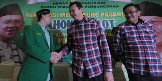 PPP Djan tetap dukung Ahok: Pilih pemimpin jangan coba-coba