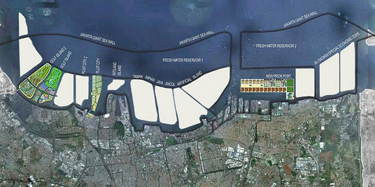 Pemerintah gandeng Belanda kembangkan proyek tanggul raksasa