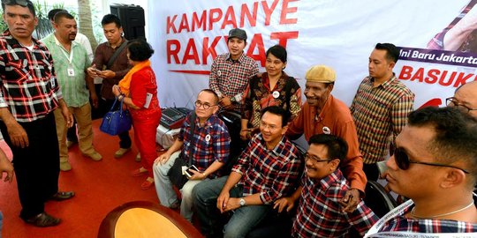 Salah kasih info warga, Ahok semprot tim pemenangan di Rumah Lembang