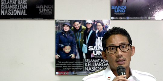 Jika terpilih, Sandi bakal perbaiki komunikasi DPRD-Pemprov DKI