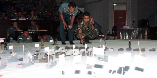 Petakan demo 25-11 & 2-12, polisi pakai 'tactical floor game'