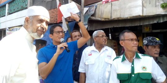 Sandiaga Uno: Ada kerabat dekat saya dukung Pak Agus dan Pak Ahok