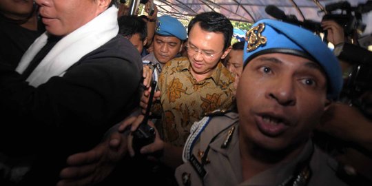 Ahok soal debat terbuka: Yang lain masih 'saya akan, saya akan'