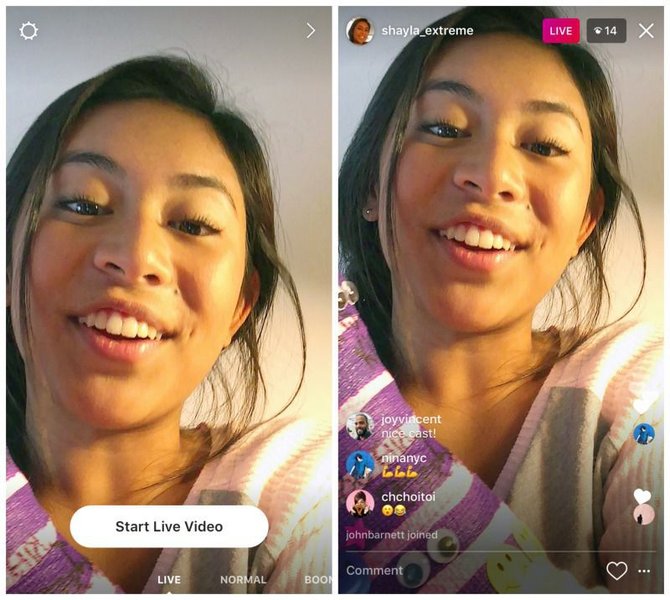 fitur live video terbaru instagram