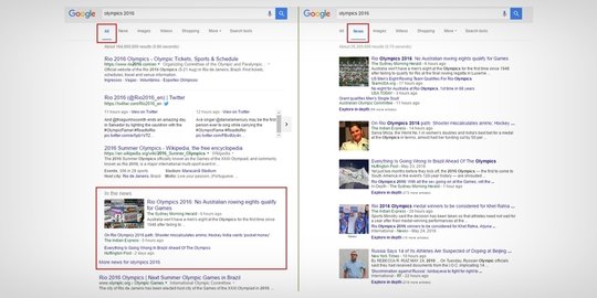 berita yang bereputasi tinggi melalui google