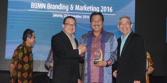Peruri raih dua penghargaan di Branding And Marketing Awards 2016