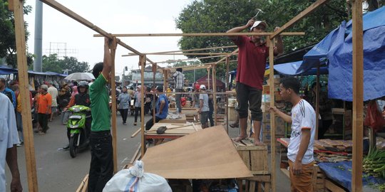 Sambangi Rumah Lembang, pedagang minta Ahok bangun kios Pasar Inpres