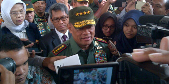 Saat Panglima TNI tersindir ucapan anak SMP