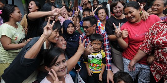 Lihat hasil kerja Ahok-Djarot, warga kemayoran putuskan tak golput