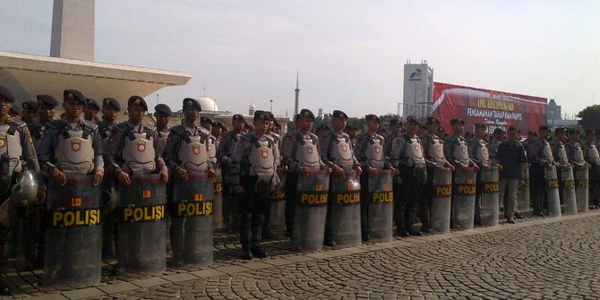 Polisi akan mengarahkan demonstran 2 Desember salat Jumat di masjid