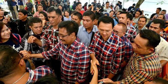 Datangi Rumah Lembang, forum pemuda NTT deklarasi dukung Ahok-Djarot