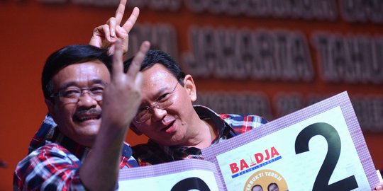 Sindiran Djarot: Susah kritik Ahok-Djarot yang lain hanya copy paste