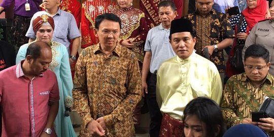 Saat Yusril dukung Ahok terus maju jadi Cagub DKI