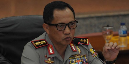 Temani Jokowi, Kapolri batal 'disidang' Komisi III DPR soal makar