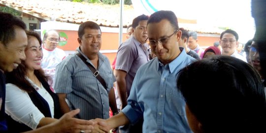 Anies santai dapat urutan paling bontot di survei Poltracking