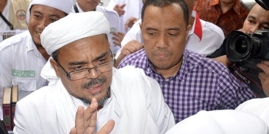 Rizieq tegaskan target demo 2 Desember Ahok ditahan bukan makar