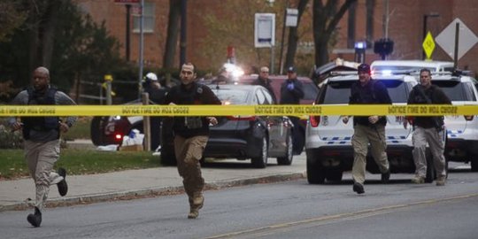 Serangan brutal di Kampus Ohio, 11 mahasiswa ditabrak dan ditusuk