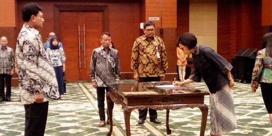 Menkeu lantik 2 pejabat pajak baru, harap bisa perbaiki citra DJP