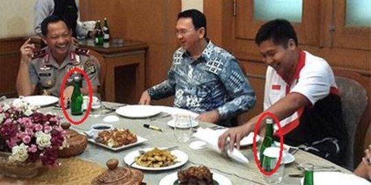 Penyebar foto 'miras' di pertemuan Ahok dan Tito ditertawakan