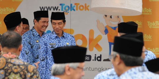 Presiden Jokowi hadiri perayaan HUT ke-45 Korpri