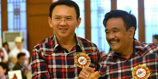 Elektabilitasnya kembali dikalahkan Agus, ini reaksi Ahok