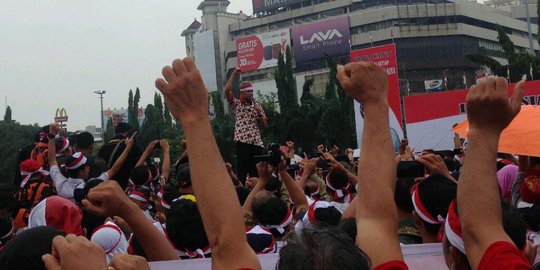 Orasi apel Nusantara Satu, Ganjar tegaskan Jateng benteng Pancasila