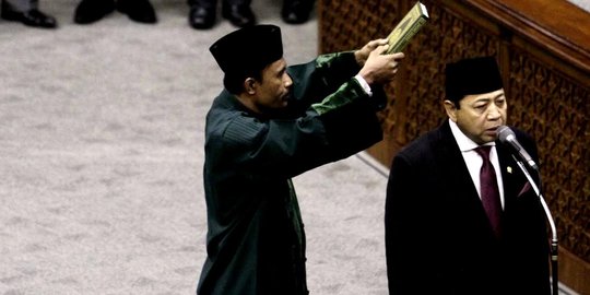 Ini janji-janji Setnov setelah kembali jadi Ketua DPR