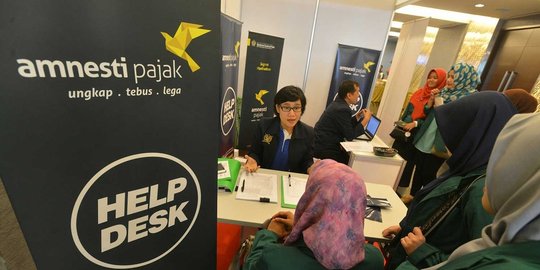 tax amnesty terbanyak di jawa bali dan sumatera