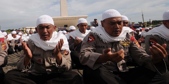 Amankan aksi 212, Polisi kembali kerahkan pasukan Asmaul Husna