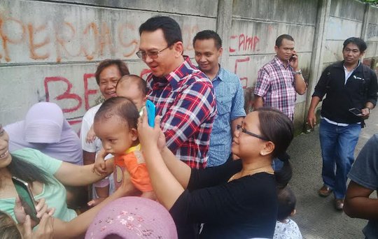 Tak ditahan Kejagung, Ahok kembali kampanye hari ini