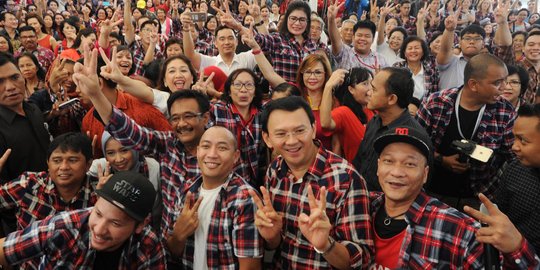 Elektabilitas Ahok turun, politisi NasDem tak percaya lembaga survei