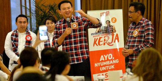 Djarot melihat kasus Ahok sarat muatan politis