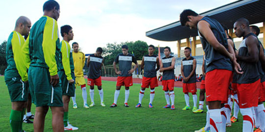 Ahok ingin Timnas Indonesia berlaga kayak prajurit sedang perang