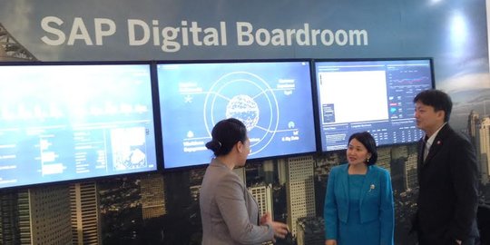 SAP Digital Boardroom, bantu ambil keputusan bisnis dengan live data