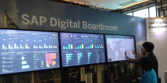 SAP Digital Boardroom gaet peserta Forbes Global CEO Conference 2016