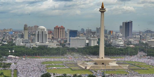 Kapolri: Suasana doa bersama seperti ibadah haji di Padang Arafah