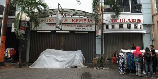 Aksi damai 2 Desember buat Pasar Baru sepi pengunjung