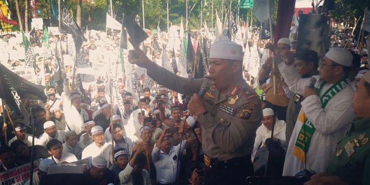 Aksi 2 Desember, 3 ribu umat Islam putihkan jalanan Kota Pekanbaru