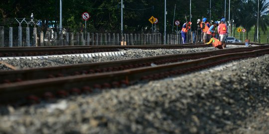 Pembebasan lahan kereta Bandara Soekarno-Hatta sudah 80 persen