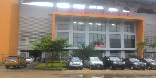 Jelang laga Indonesia vs Vietnam, area Stadion Pakansari disterilkan