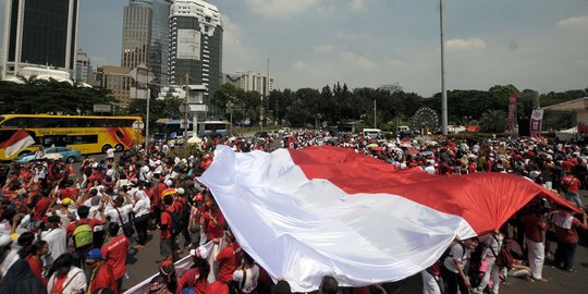 Peserta aksi Kita Indonesia mengaku dijanjikan imbalan