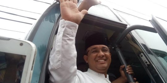 Di Kebon Jeruk, Anies minta didoakan jemaah umrah menang pilgub DKI