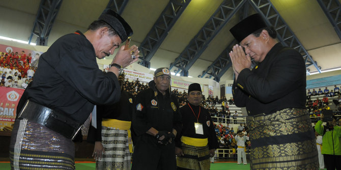 Prabowo terpilih lagi pimpin Pencak Silat Indonesia