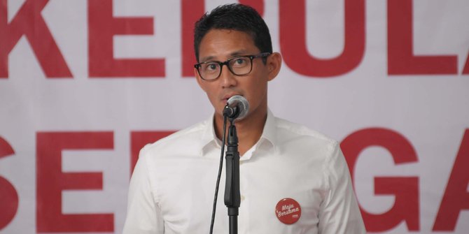 Begini penjelasan Sandiaga  Uno  larang mobil  Rp 3 miliar 