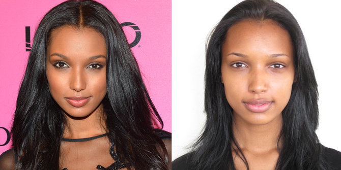 angel victorias secret tanpa makeup